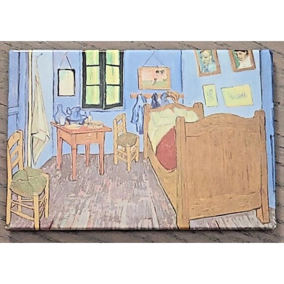 Other - Bedroom In Arles Vincent Van Gough Souvenir Refrigerator Magnet